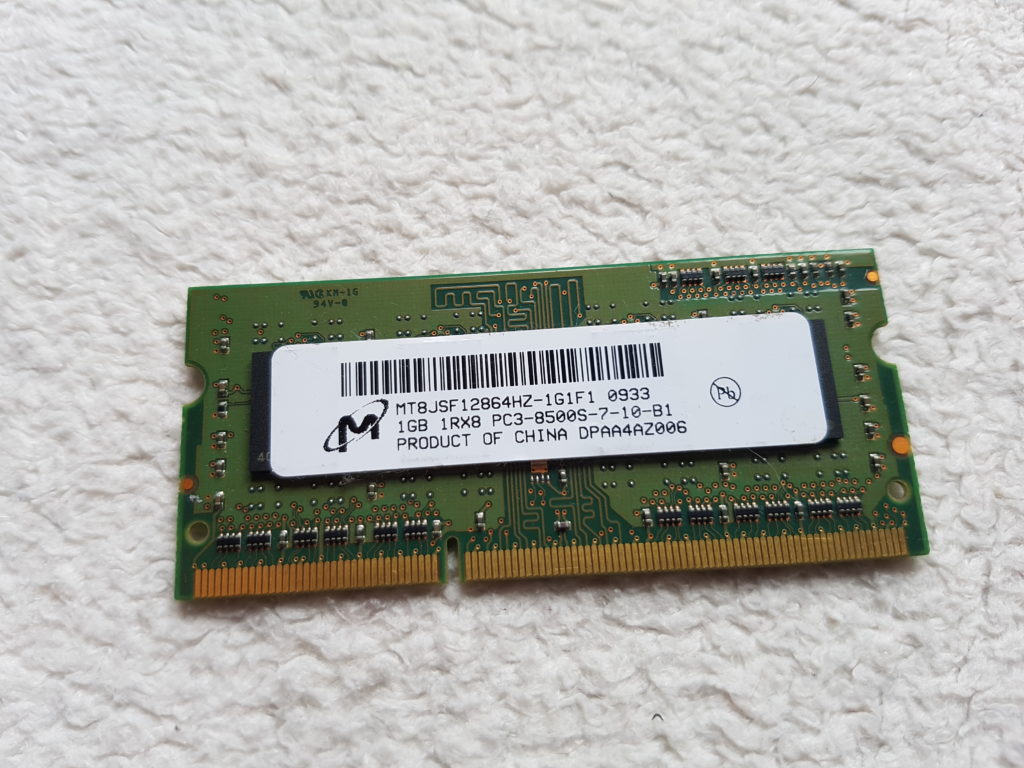 RAM 1GB 1Rx8 PC3 8500s ram-1gb-1rx8-pc3-8500s